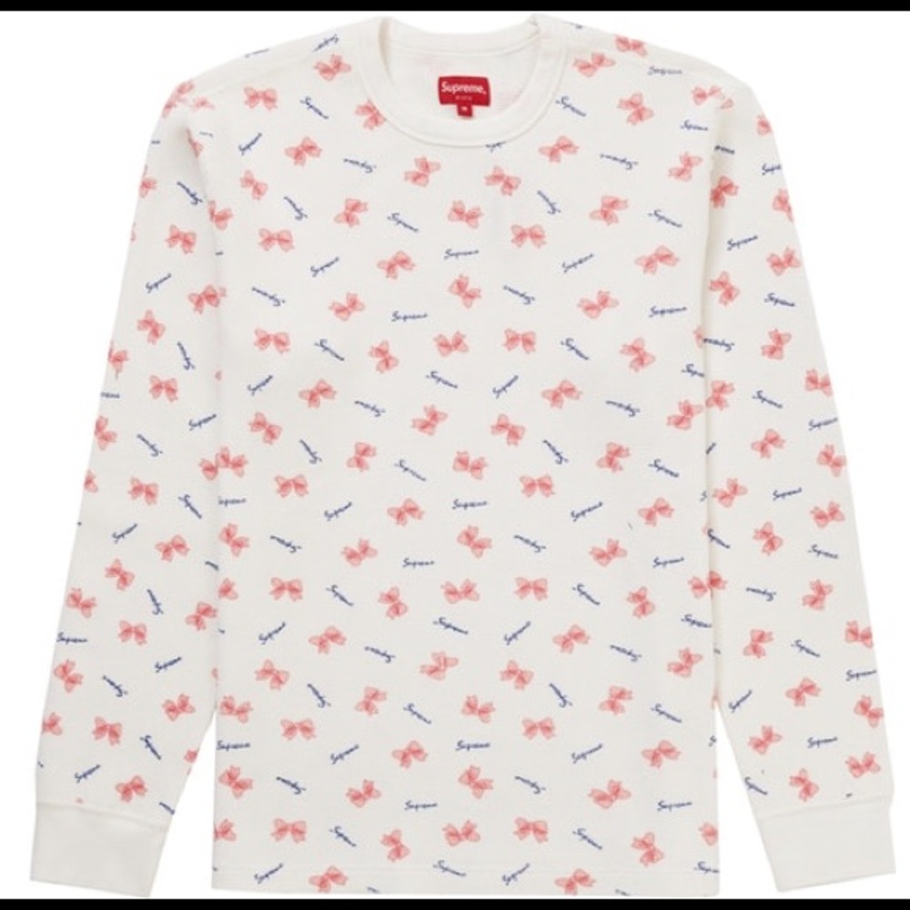 supreme bow waffle thermal